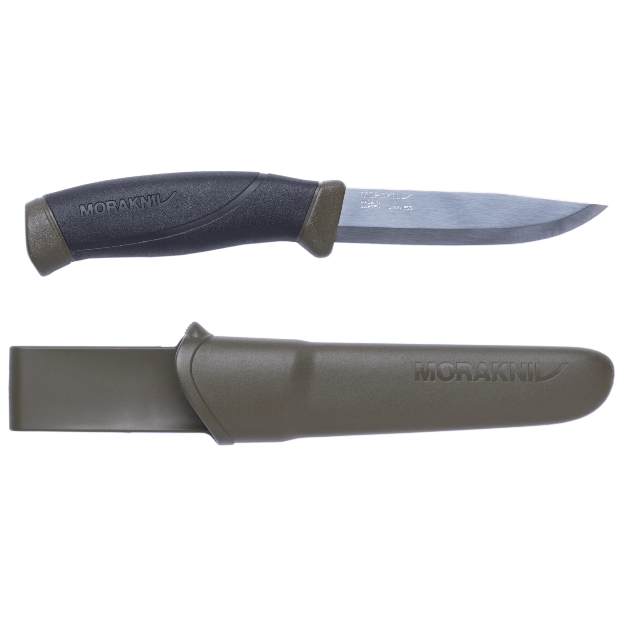 Cutit Morakniv Companion (S) lama 10.4cm otel inoxidabil, Military Green