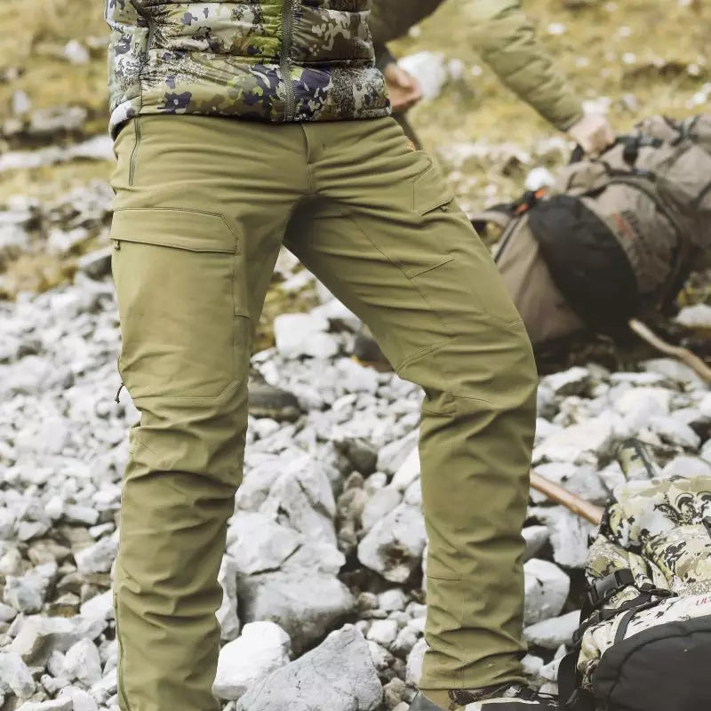 Pantaloni Blaser Charger, Dark Olive, impermeabili