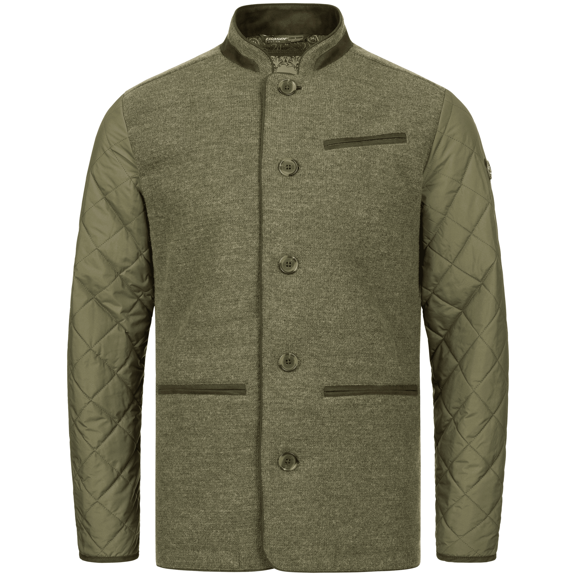 Jacheta eleganta Blaser Leon, dark olive