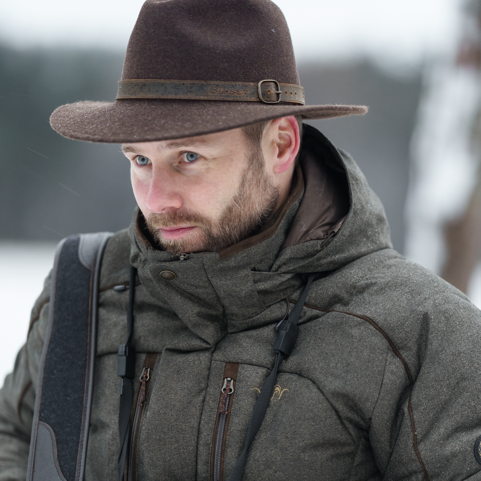 Palarie Blaser Traveller Hat, maro