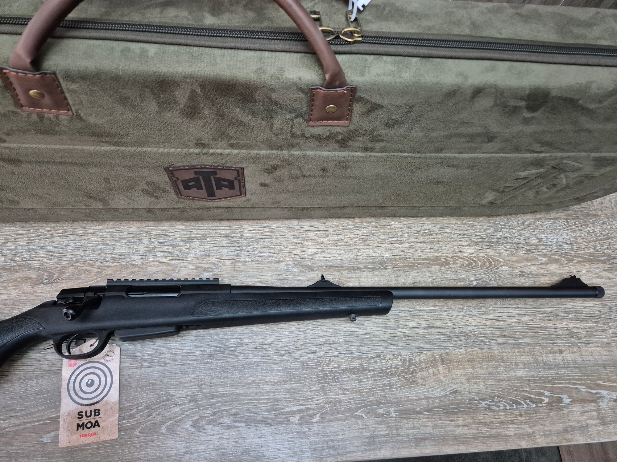 Carabina ATA Turqua cal 308 win, 61cm, pat sintetic, obrazar reglabil