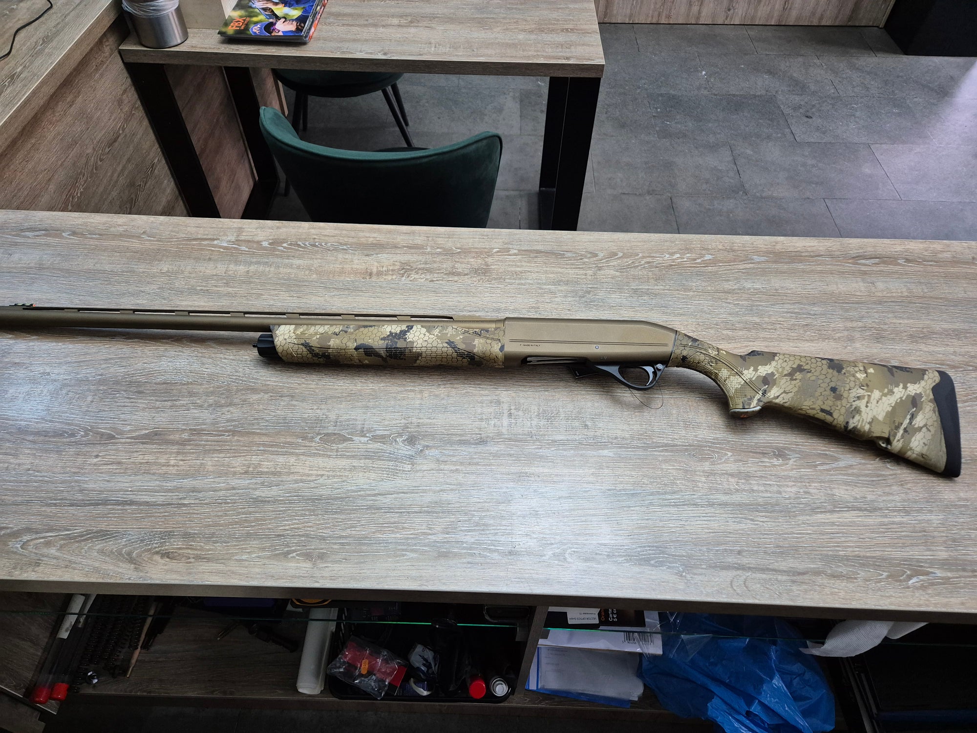 Lisa semiautomata Franchi Affinity 3 Elite Bronze, cal 12/76, 71cm