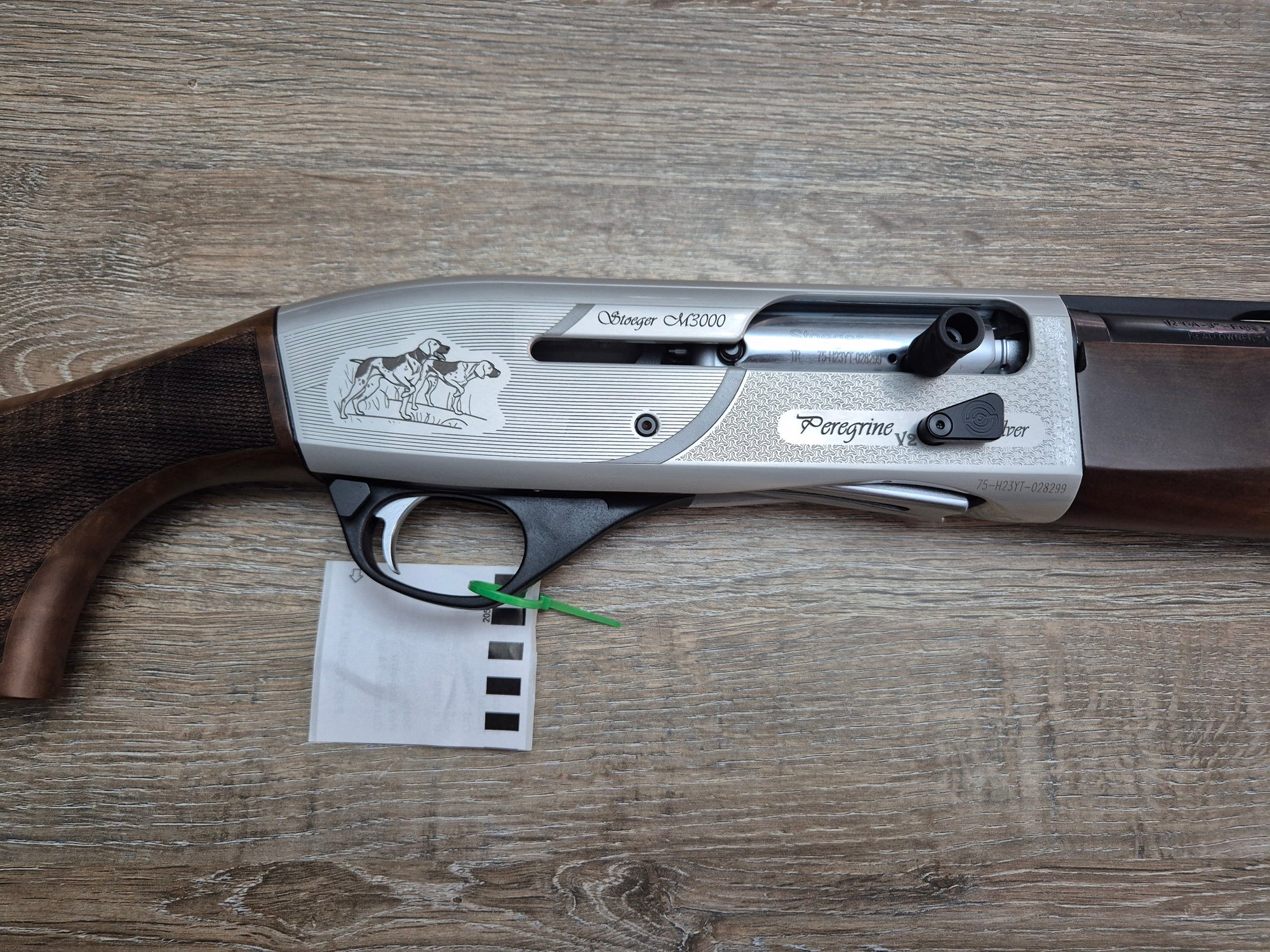 Lisa semiautomata STOEGER M3000 Peregrine Deluxe SIlver, cal 12/76, 71cm