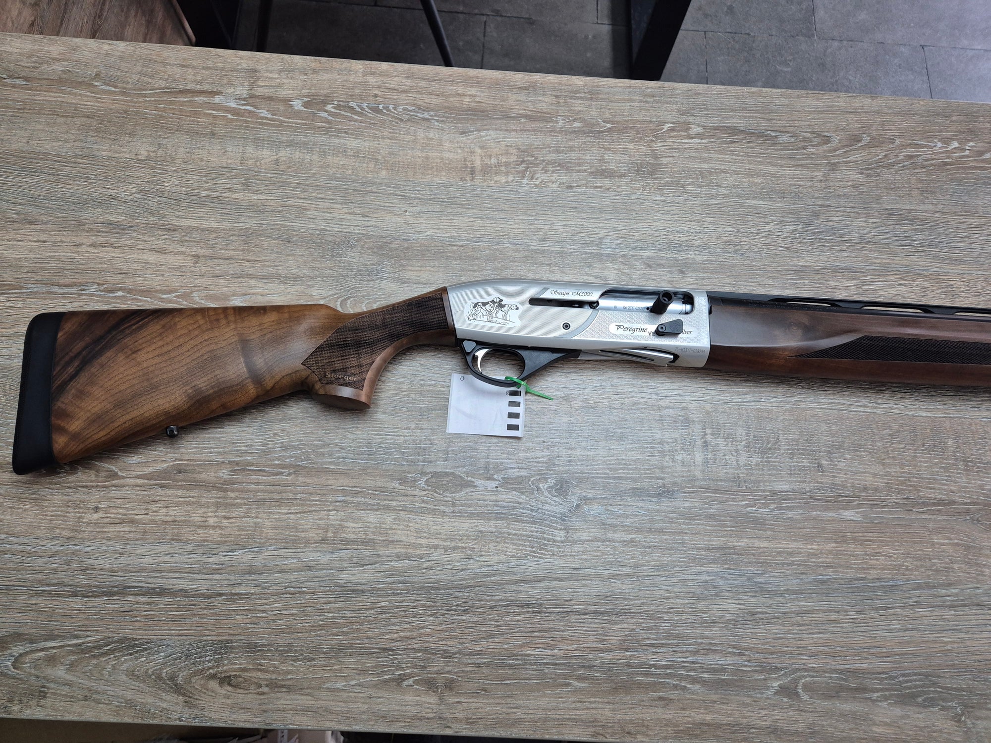 Lisa semiautomata STOEGER M3000 Peregrine Deluxe SIlver, cal 12/76, 71cm