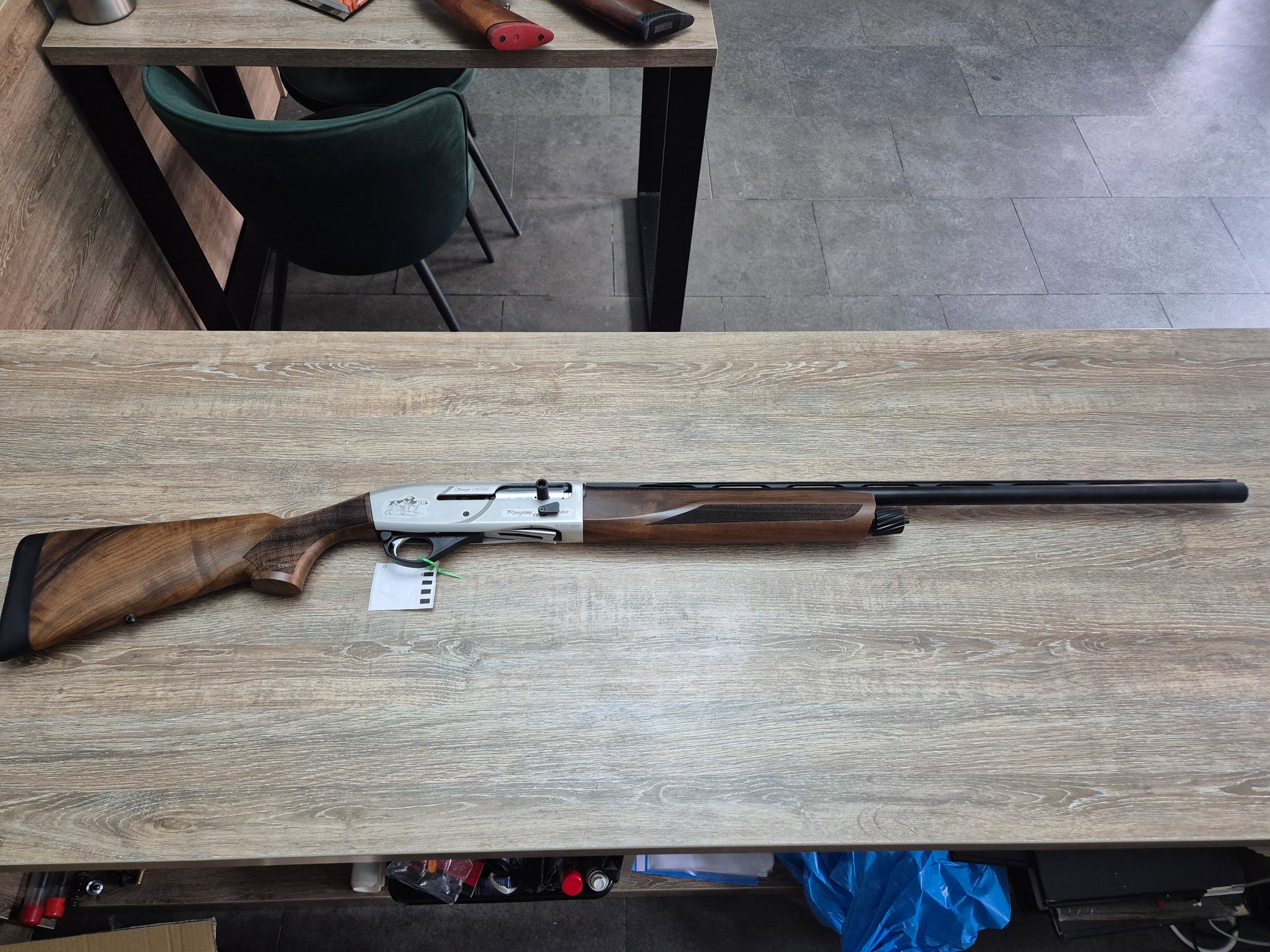 Lisa semiautomata STOEGER M3000 Peregrine Deluxe SIlver, cal 12/76, 71cm