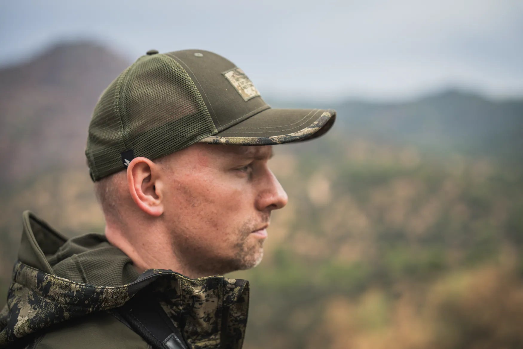 Sapca Seeland Ganister Trucker- Pine Green