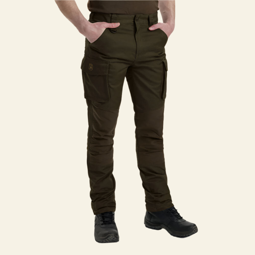 Pantaloni elastici Deerhunter Rogaland Stretch, Fallen Leaf