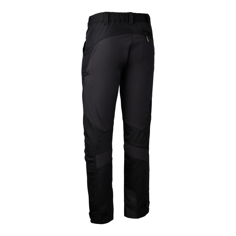 Pantaloni elastici Deerhunter Rogaland Stretch cu contrast, negru