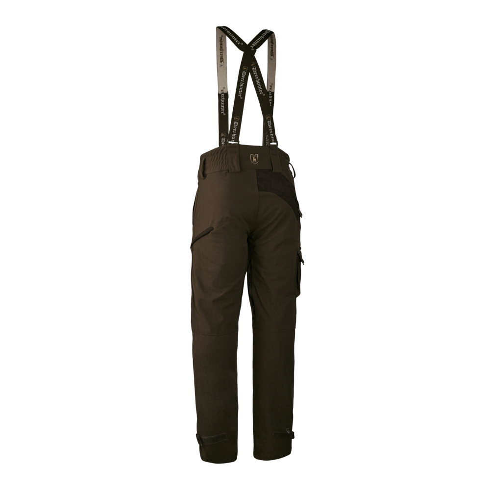 Pantaloni Deerhunter Muflon Extreme, culoare Wood, cu bretele, de iarna