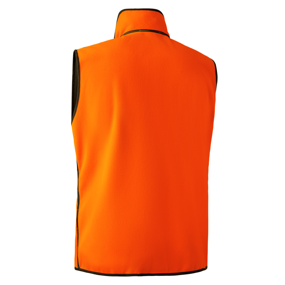 Vesta polar reversibila Deerhunter Gamekeeper, verde/oranj, rezistenta la apa