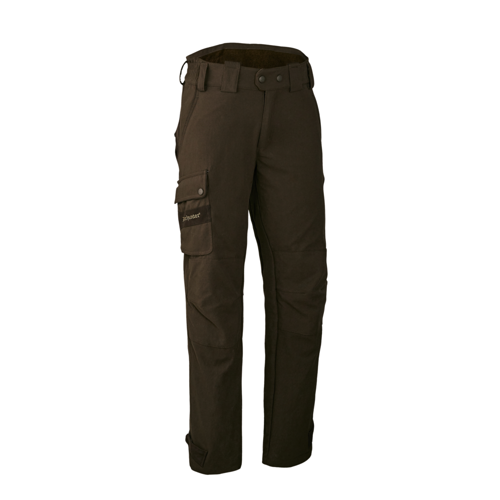 Pantaloni Deerhunter Muflon Extreme, culoare Wood, cu bretele, de iarna