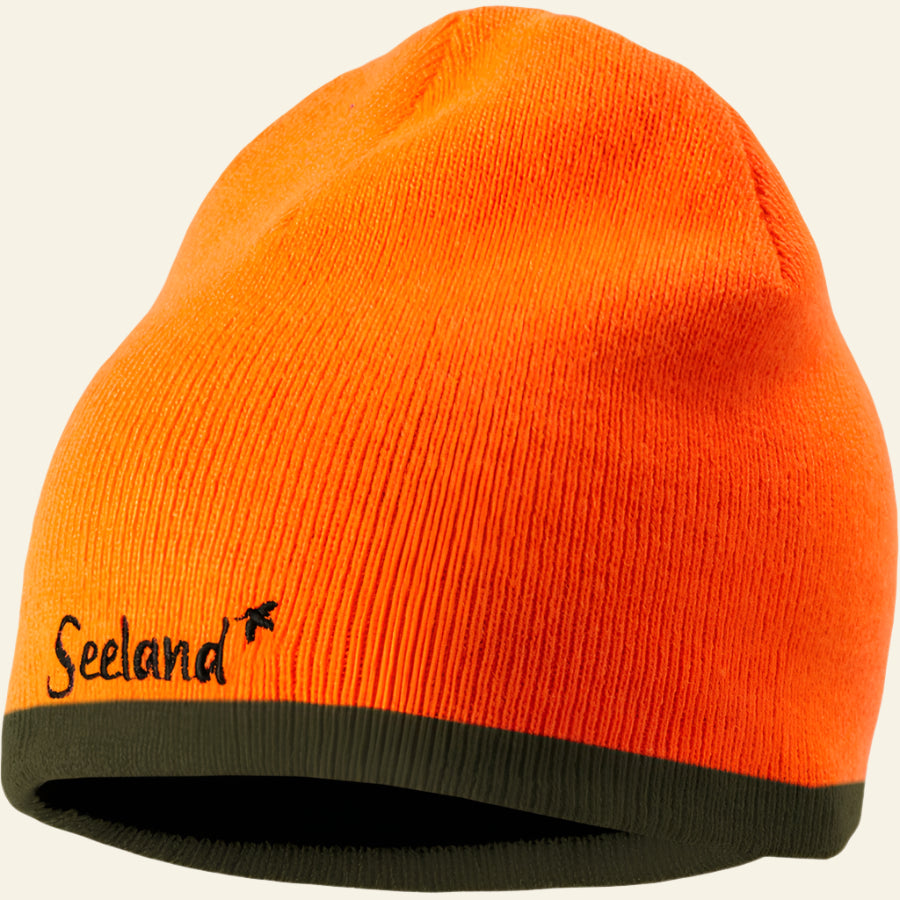 Caciula Seeland reversibila Ian Verde/Oranj