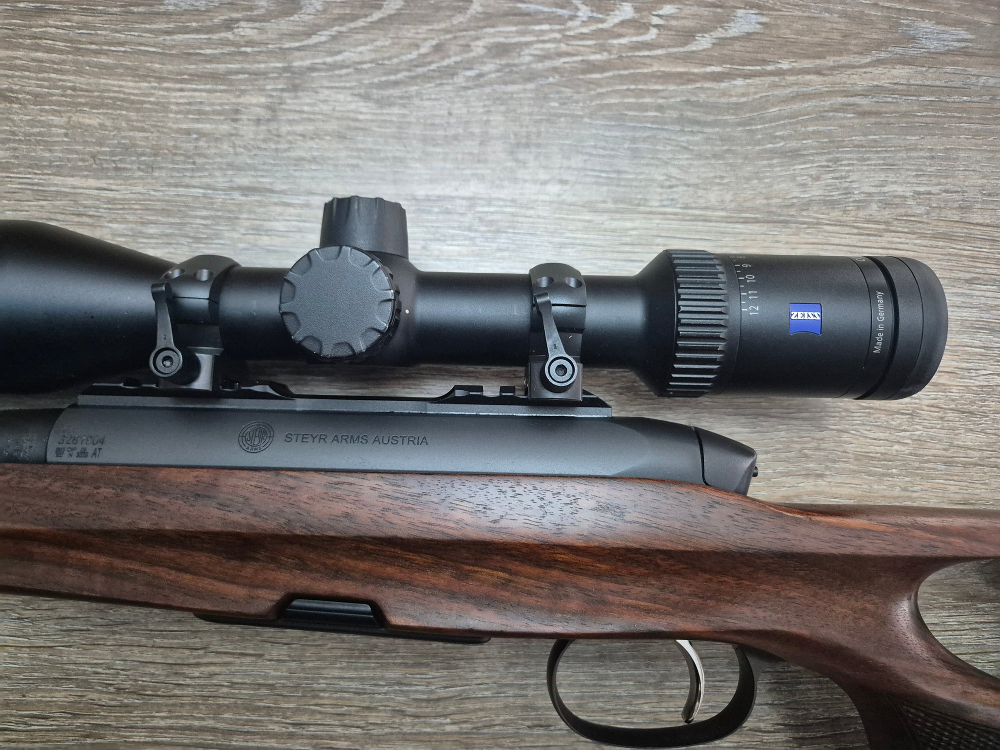 Carabina Steyr CL II, cal 270 WSM, 65cm, pat lemn ergonomic, optional luneta