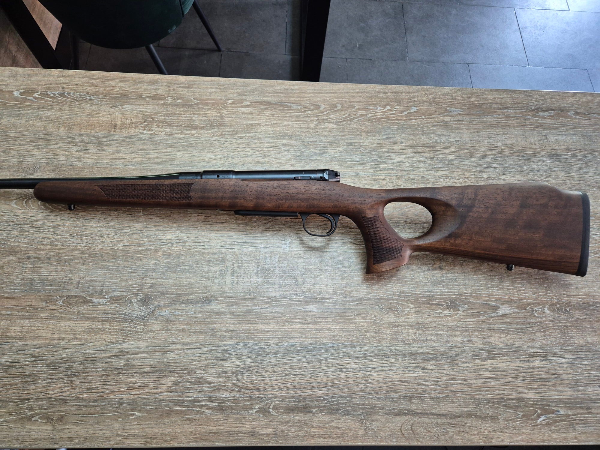 Carabina Heym SR30 Ranger-T cal 30-06, 55cm, inchidere liniara, pat lemn