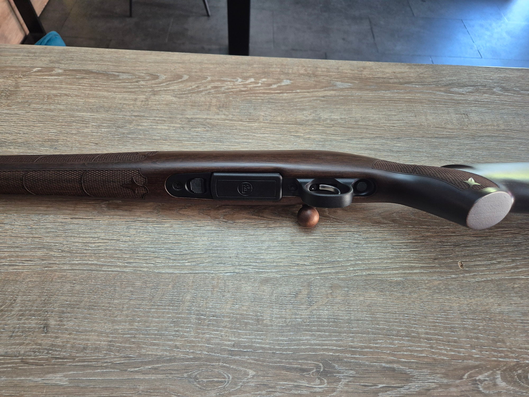 Carabina CZ 600 American, cal 223 rem, 61cm, pat lemn