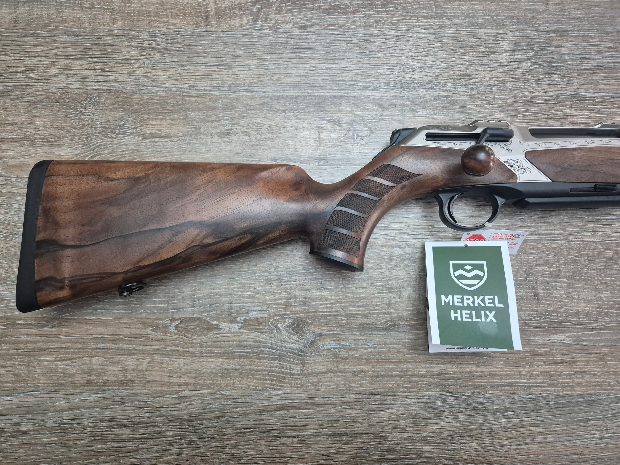 Carabina Merkel RX Helix Arabesque, cal 30-06, 56cm, lemn grad 4