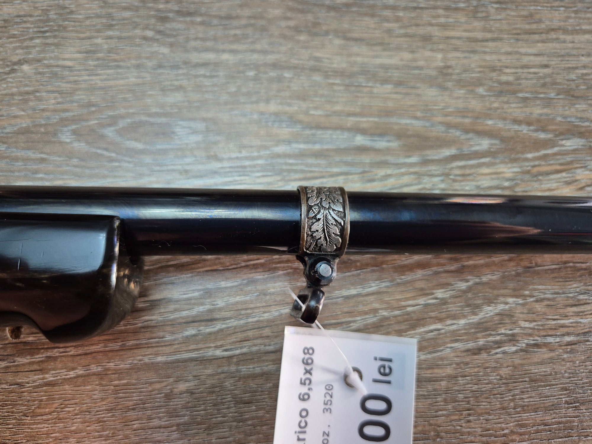 Carabina manufact. Krico, cal 6.5x68, teava 65cm, gravuri