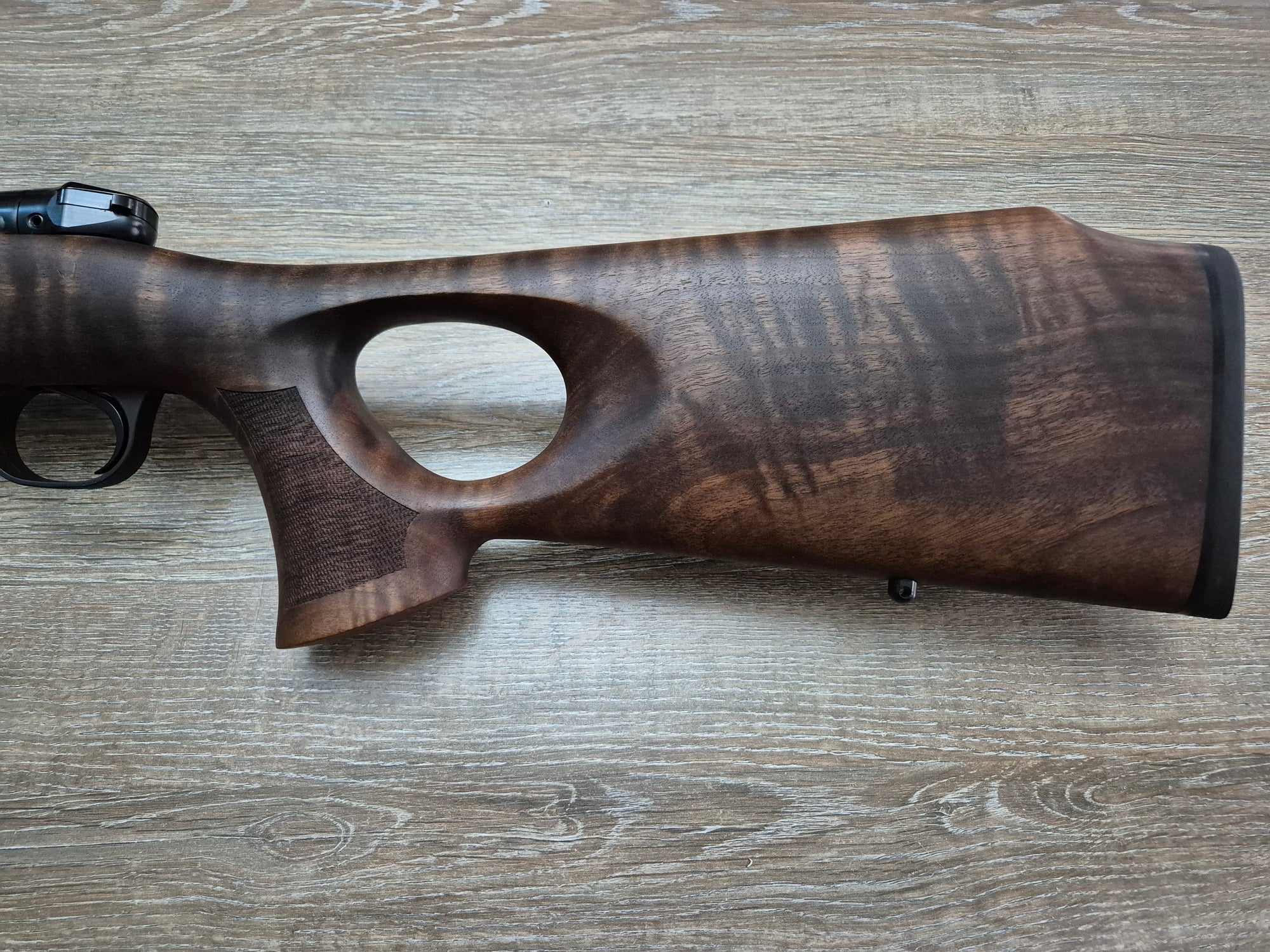 Carabina Heym SR30, cal 7x64, 55cm, inchidere liniara, pat lemn ergonomic