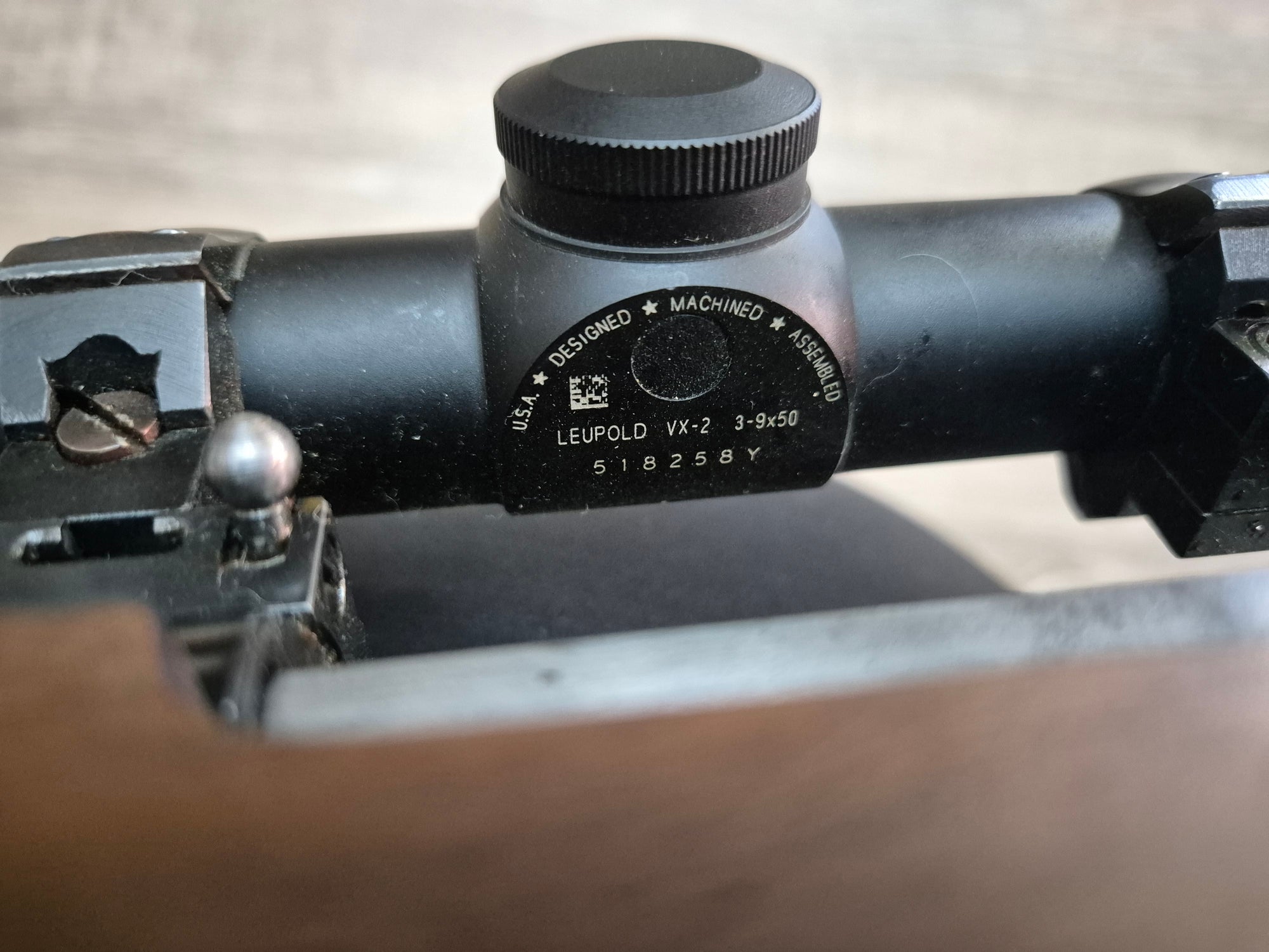 Carabina Zastava, cal 8x57JS, 61cm, luneta Leupold 3-9x50