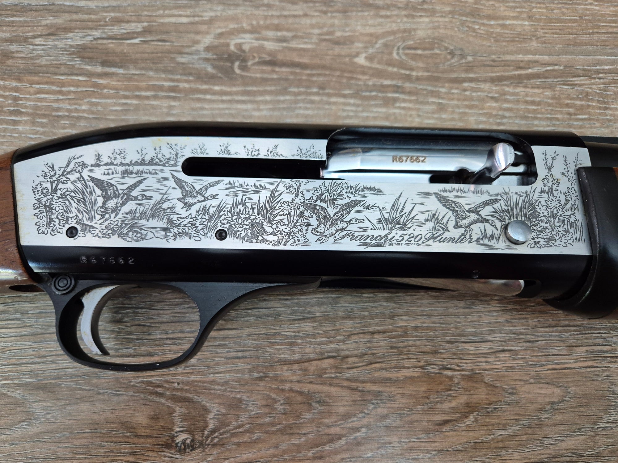 Lisa semiautomata Franchi 520 Hunter, cal 12/70, 70cm