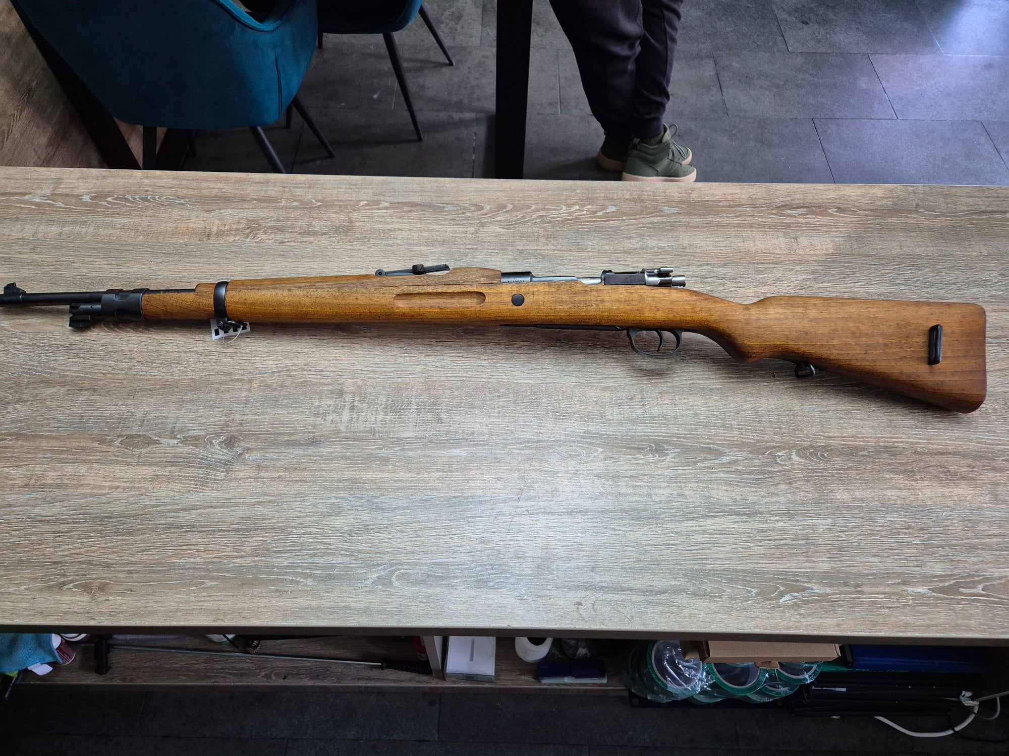 Mauser Karabiner 98k, cal 308 win, dupa al doilea razboi mondial, cătări