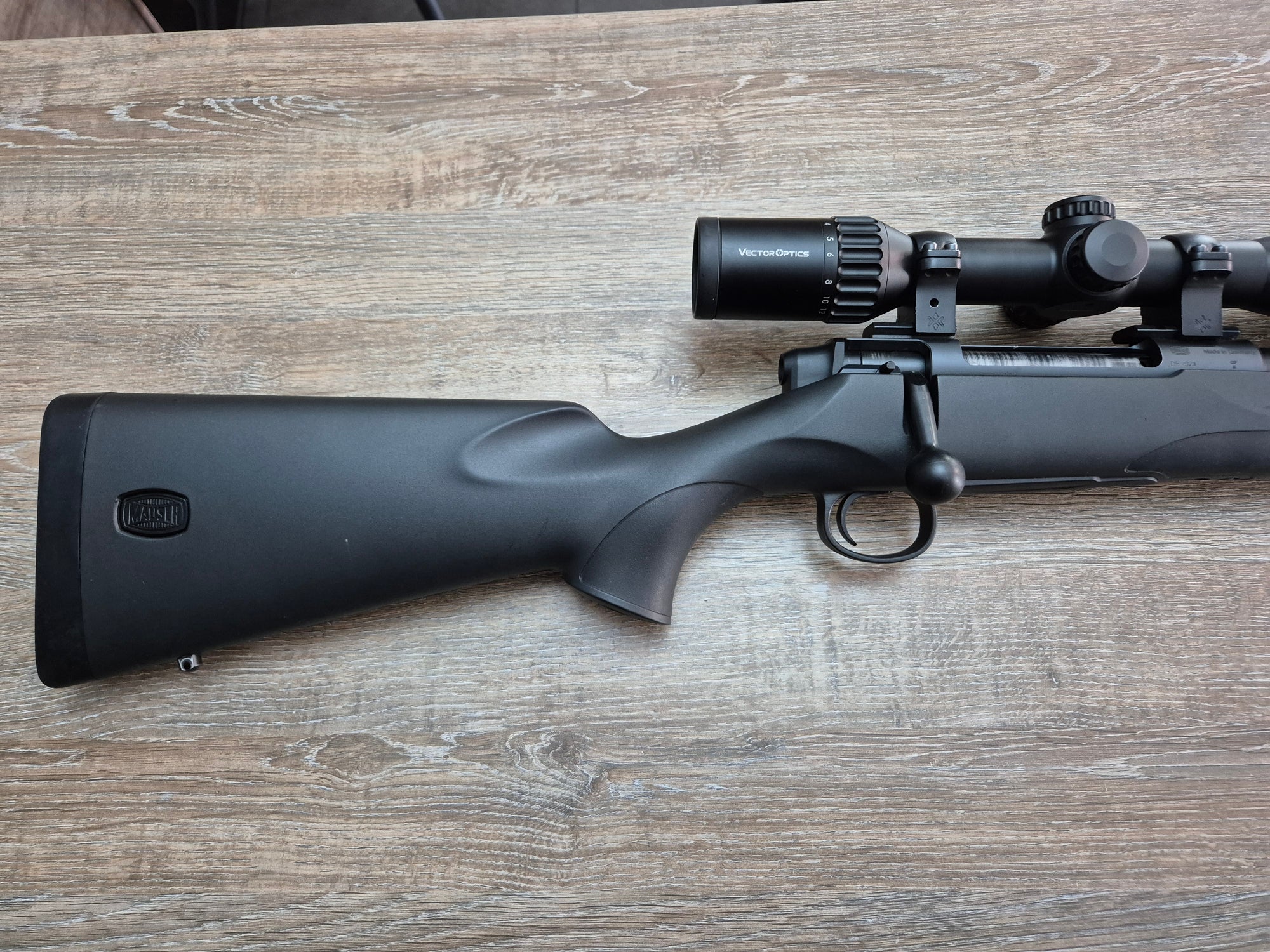 Mauser M18 cal 308 win + Luneta Vector Optics 2.5-15x56