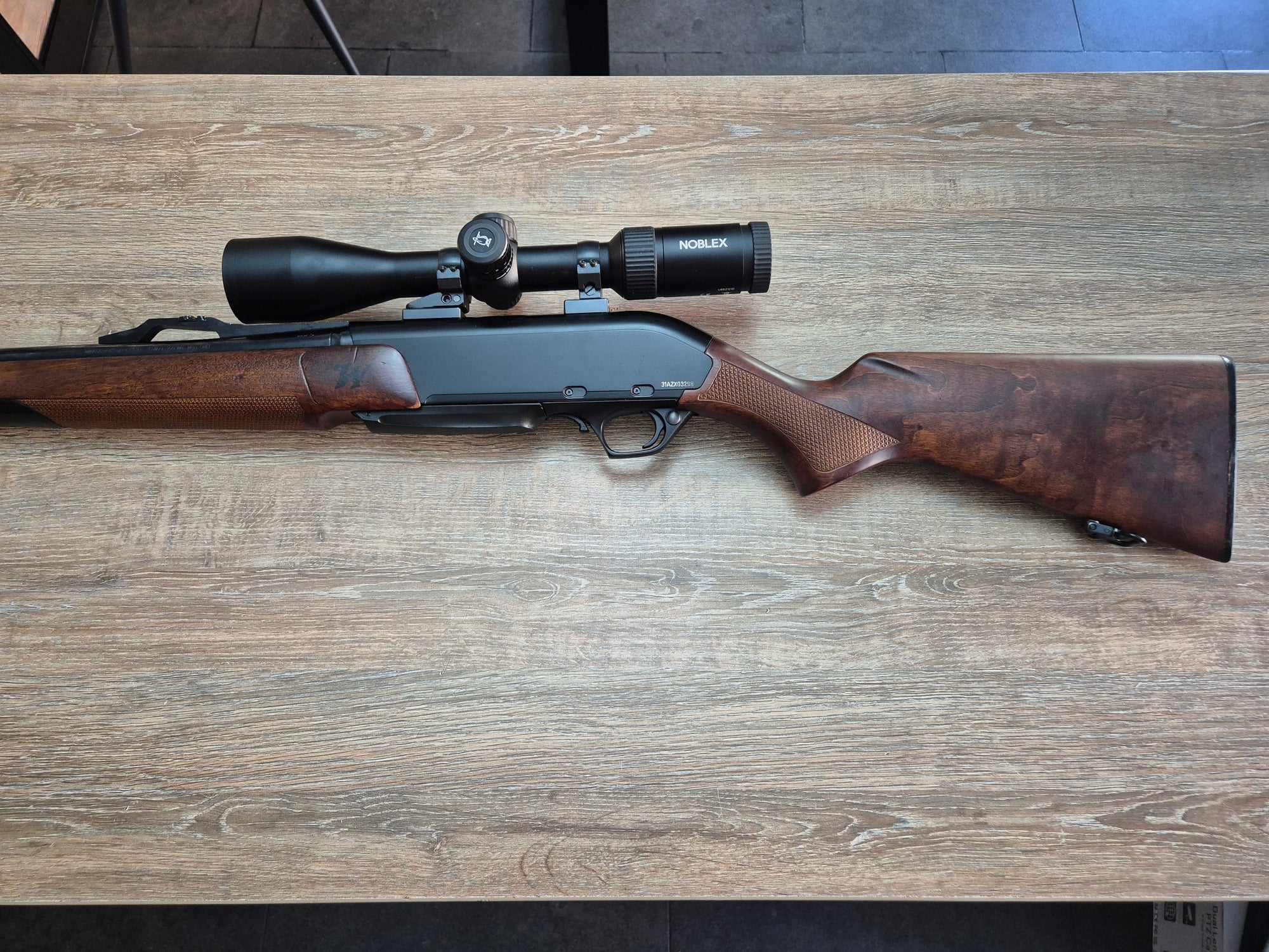 Carabina semiauto Winchester SXR Vulcan, cal 300 win mag + Luneta Noblex 2-12x50