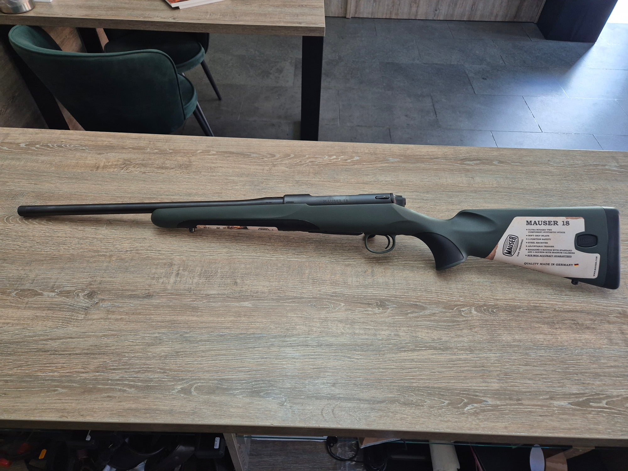 Carabina Mauser M18 Waldjagd, cal 243 win, 51cm