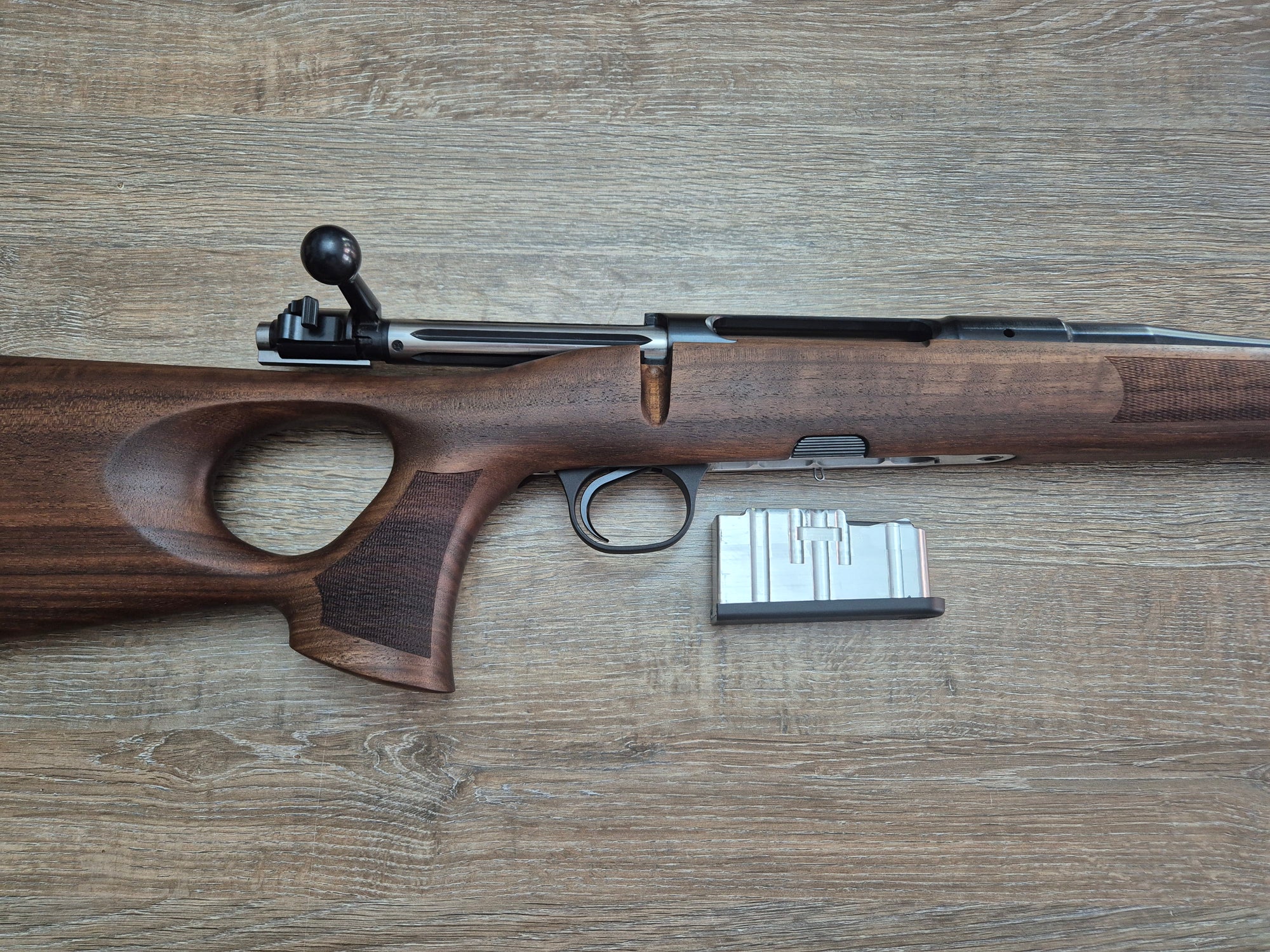 Carabina Heym SR21 Blazer-T cal 308 win, 50cm, pat lemn