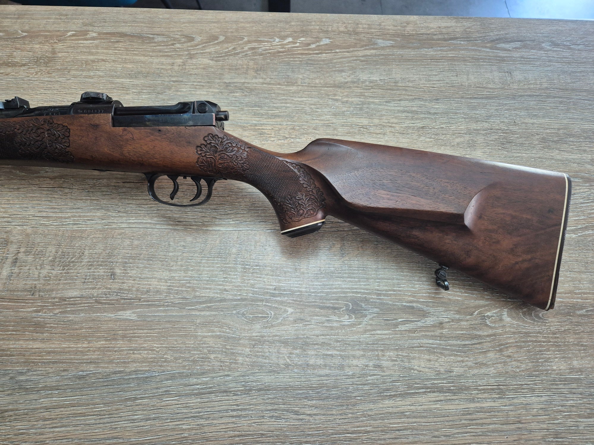 Carabina Mauser 66. cal 7x64, 60cm, inchidere liniara