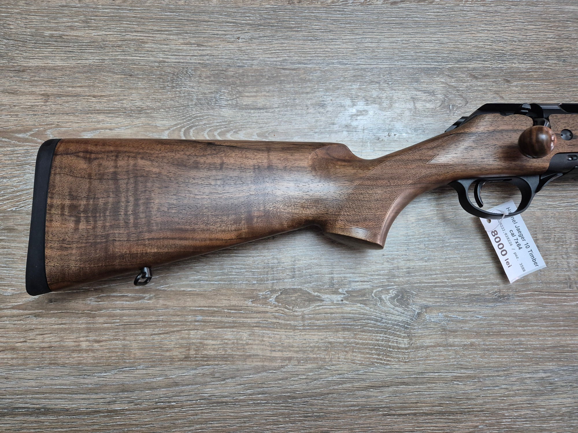 Carabina Haenel Jaeger 10 Timber LX, cal 7x64, 54cm, lemn grad 4