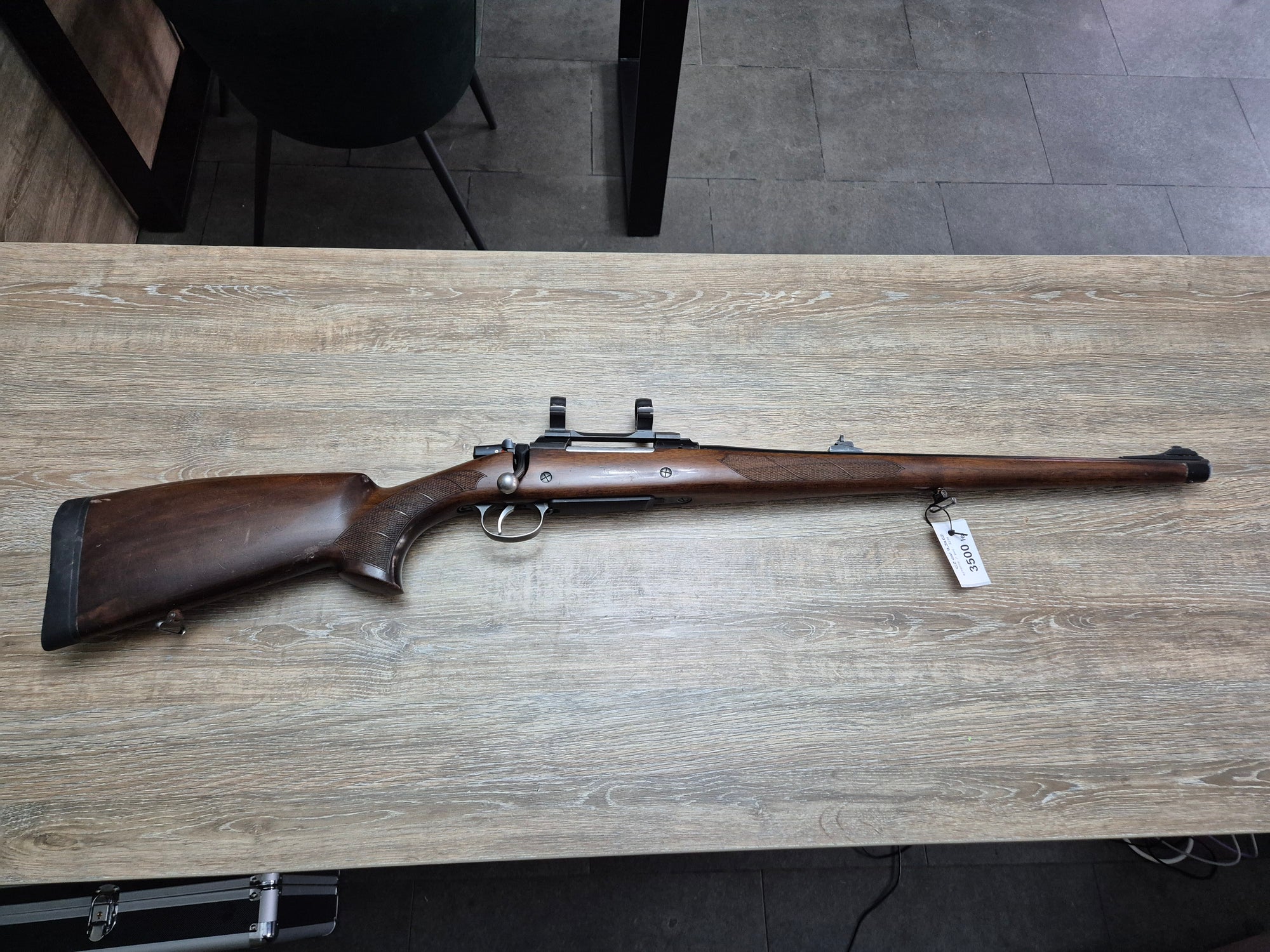Carabina CZ 550, cal 9.3x62, 52cm, pat lemn Stutzen