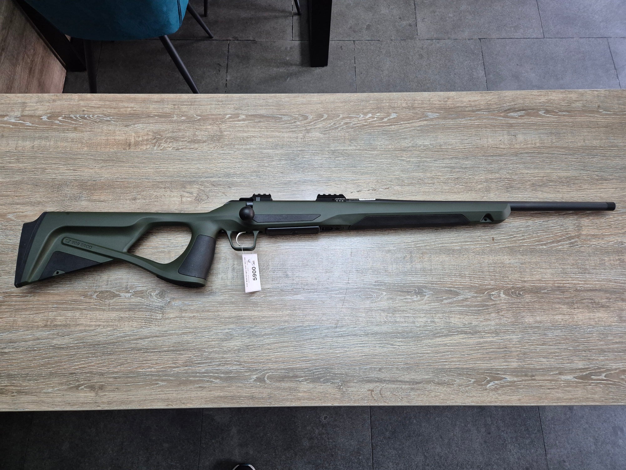 Carabina CZ 600 Ergo, cal 30-06, 51cm, pat ergonomic