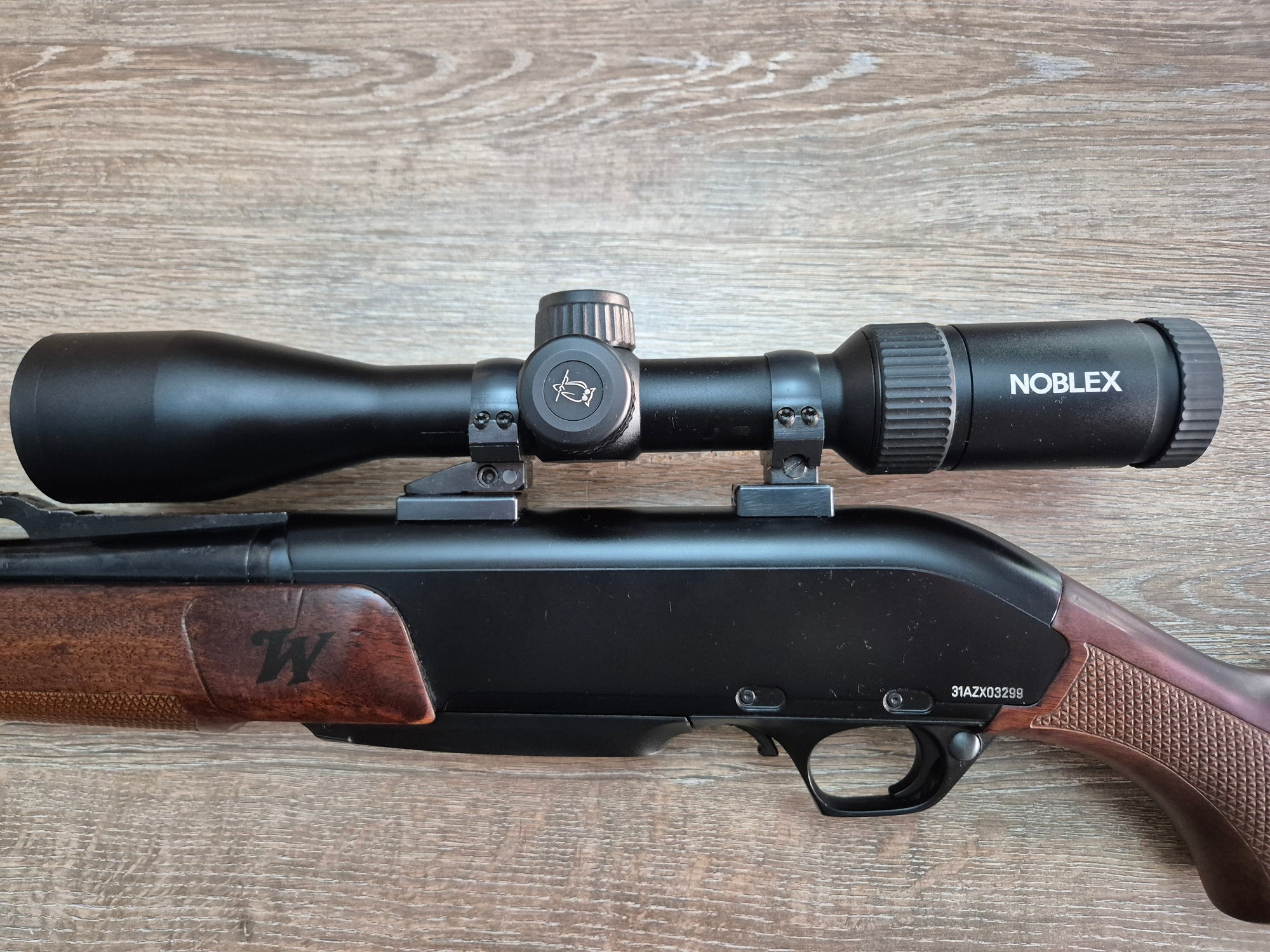 Carabina semiauto Winchester SXR Vulcan, cal 300 win mag + Luneta Noblex 2-12x50