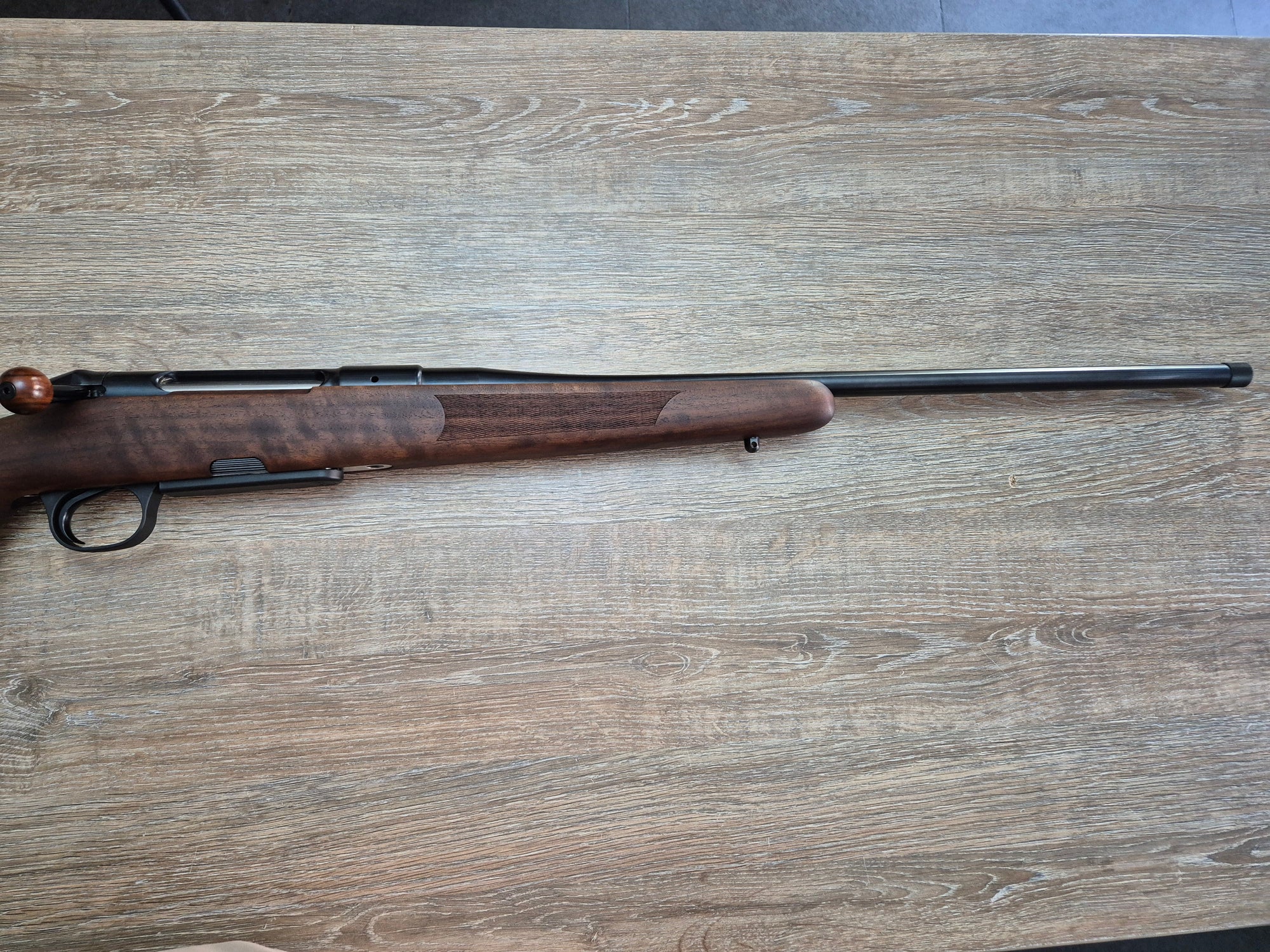 Carabina Heym SR30 Ranger-T cal 30-06, 55cm, inchidere liniara, pat lemn