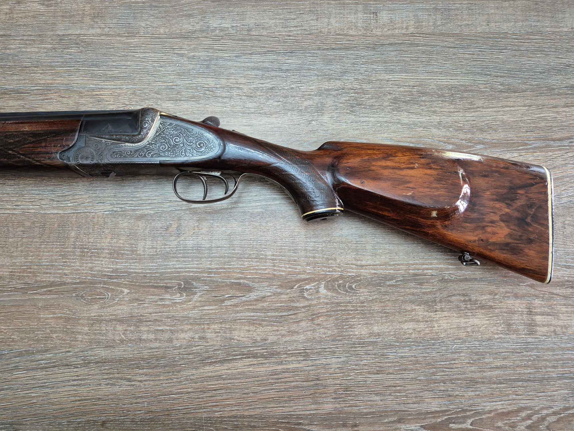 Bock manufact. Acciaio Wickers, cal 12, tevi 71cm