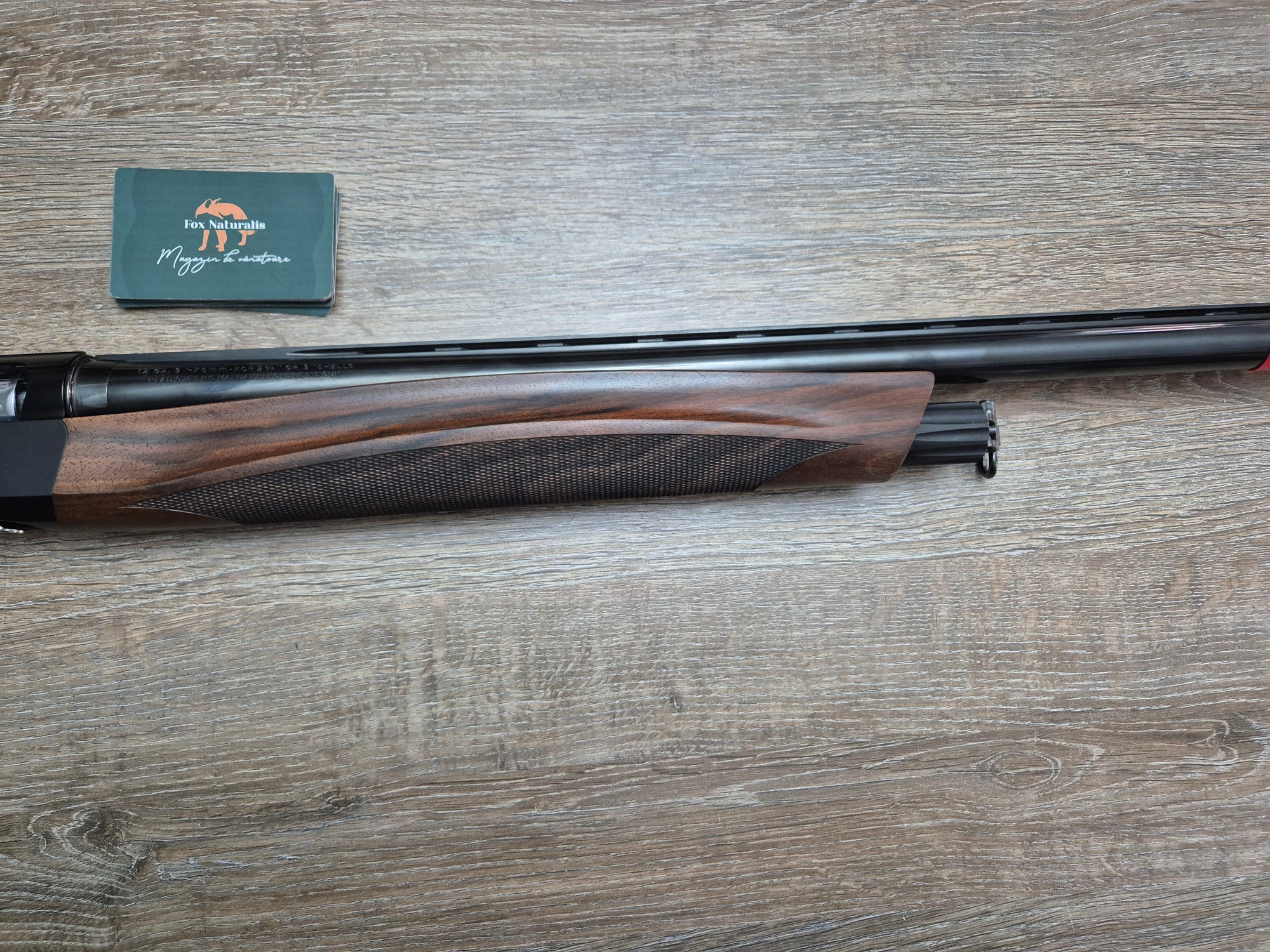 Lisa semiautomata Benelli Raffaello Black, cal 12/76, 70cm, pat lemn