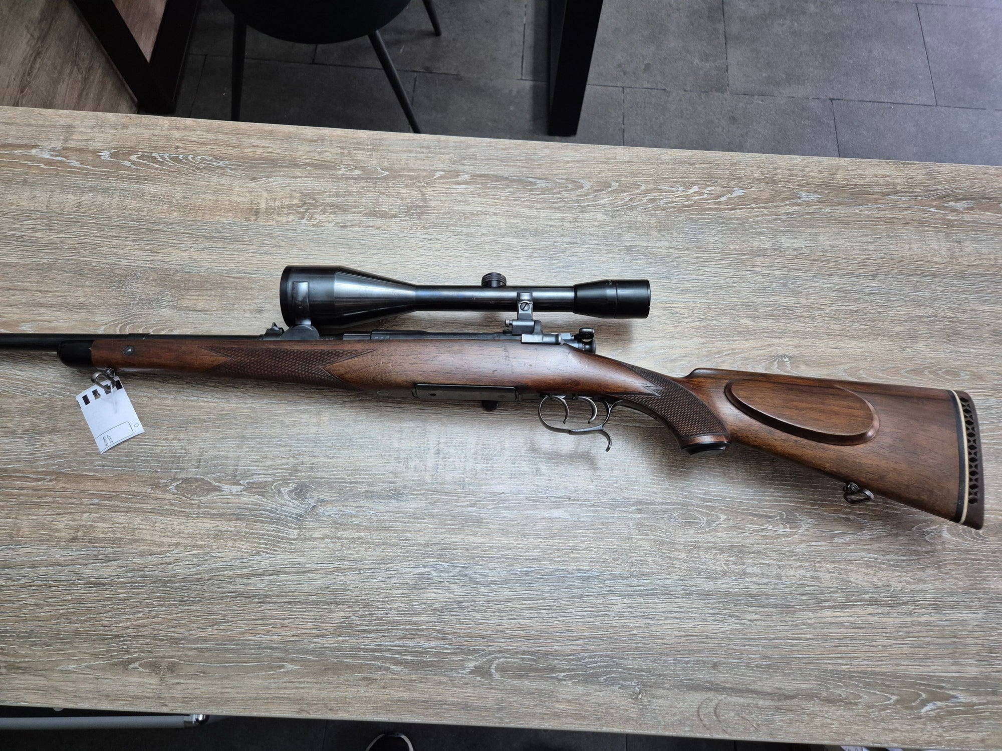 Carabina Steyr Mannlicher, cal 6.5x68, 62cm, luneta fixa cadou