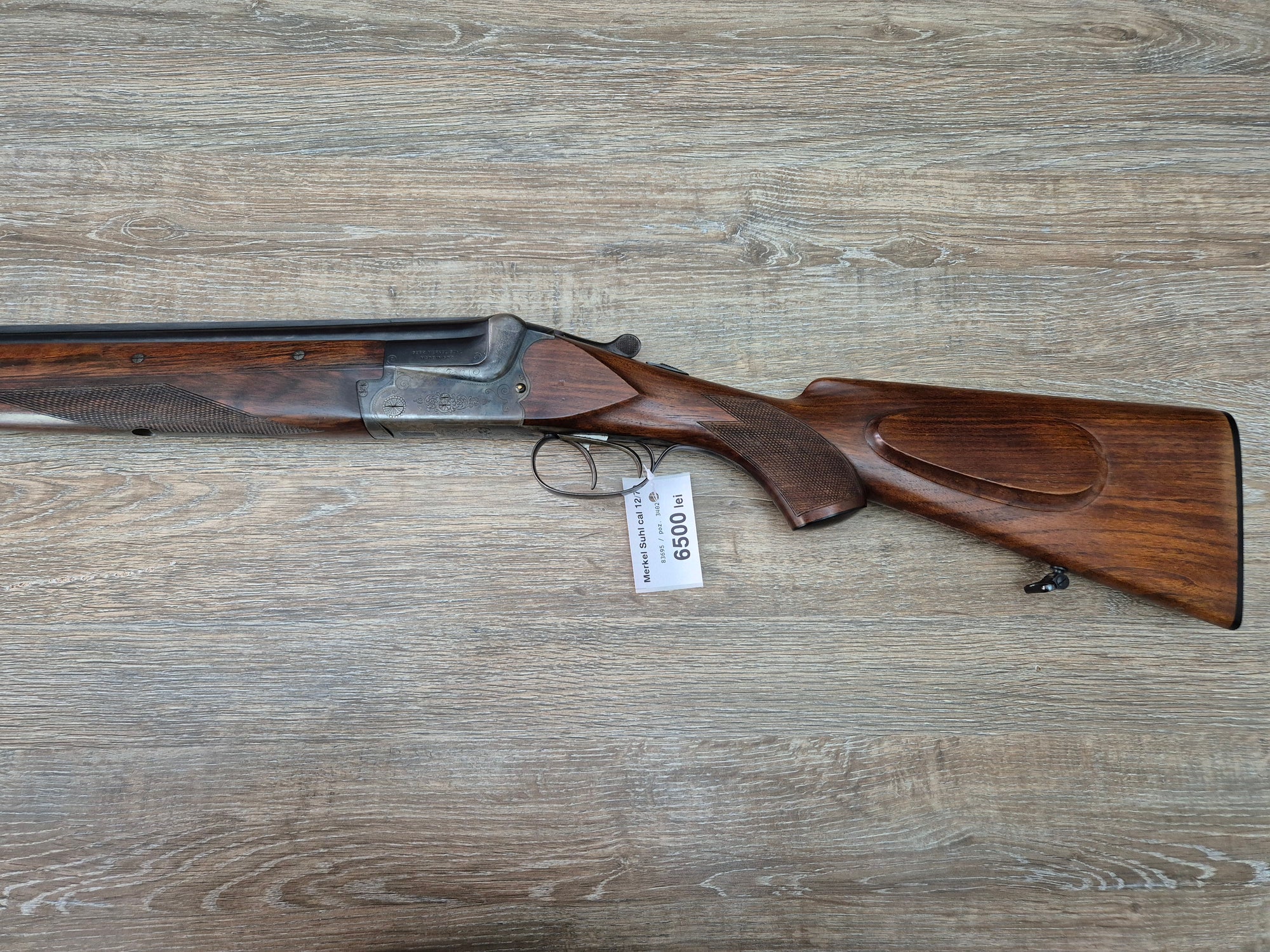 Bock Gebruder Merkel Suhl, cal 12/70, tevi 71cm