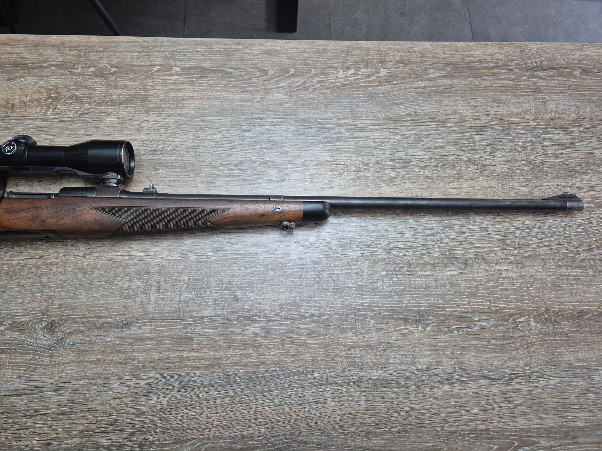 Carabina Steyr Mannlicher, cal 6.5x68, 65cm, Zeiss Diavari