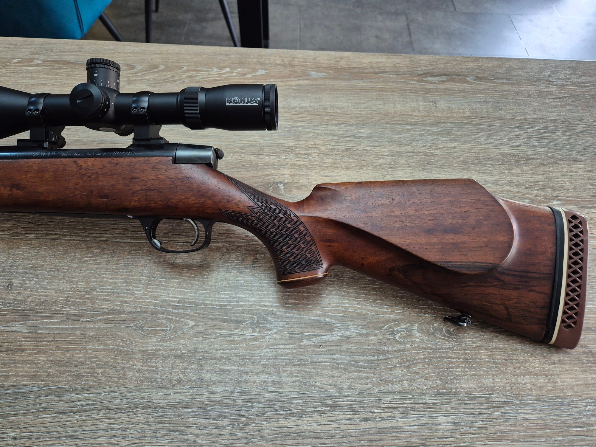 Carabina Voere, cal 308 win, 61cm, luneta Konus 2.5-10x50