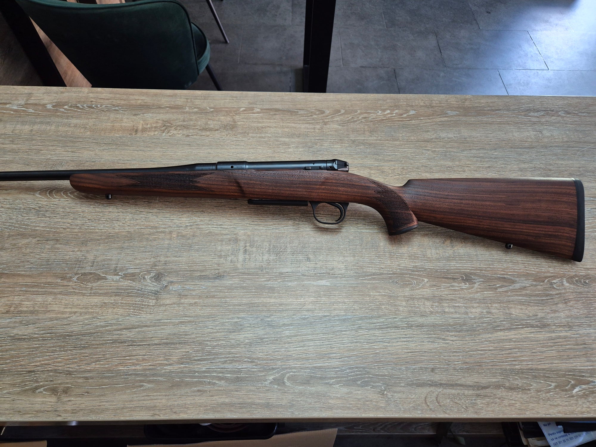 Carabina Heym SR30 Allranger cal 30-06, 55cm, inchidere liniara, pat lemn