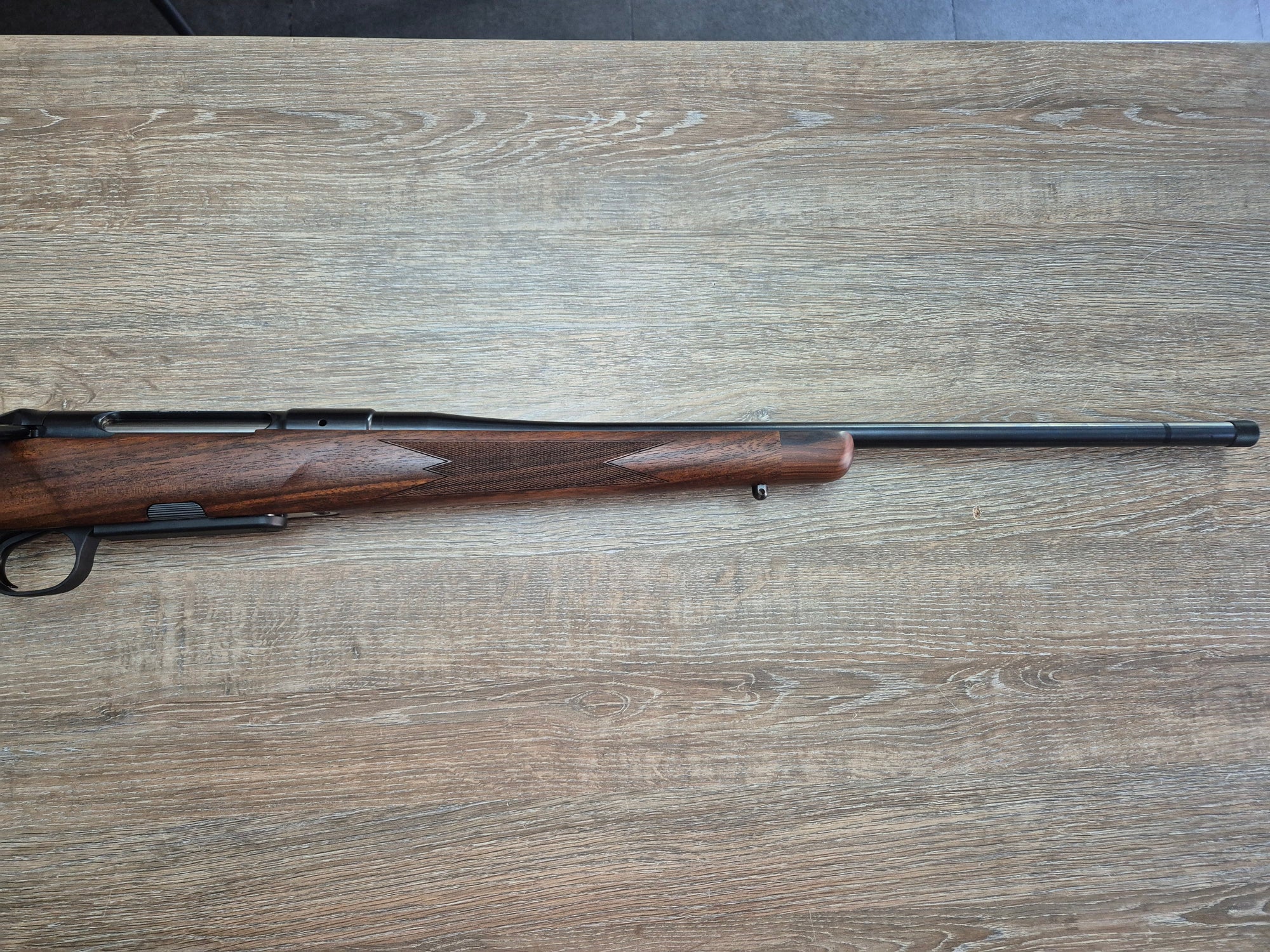 Carabina Heym SR30 Allranger cal 6.5 Creedmoor, 55cm, inchidere liniara, pat lemn