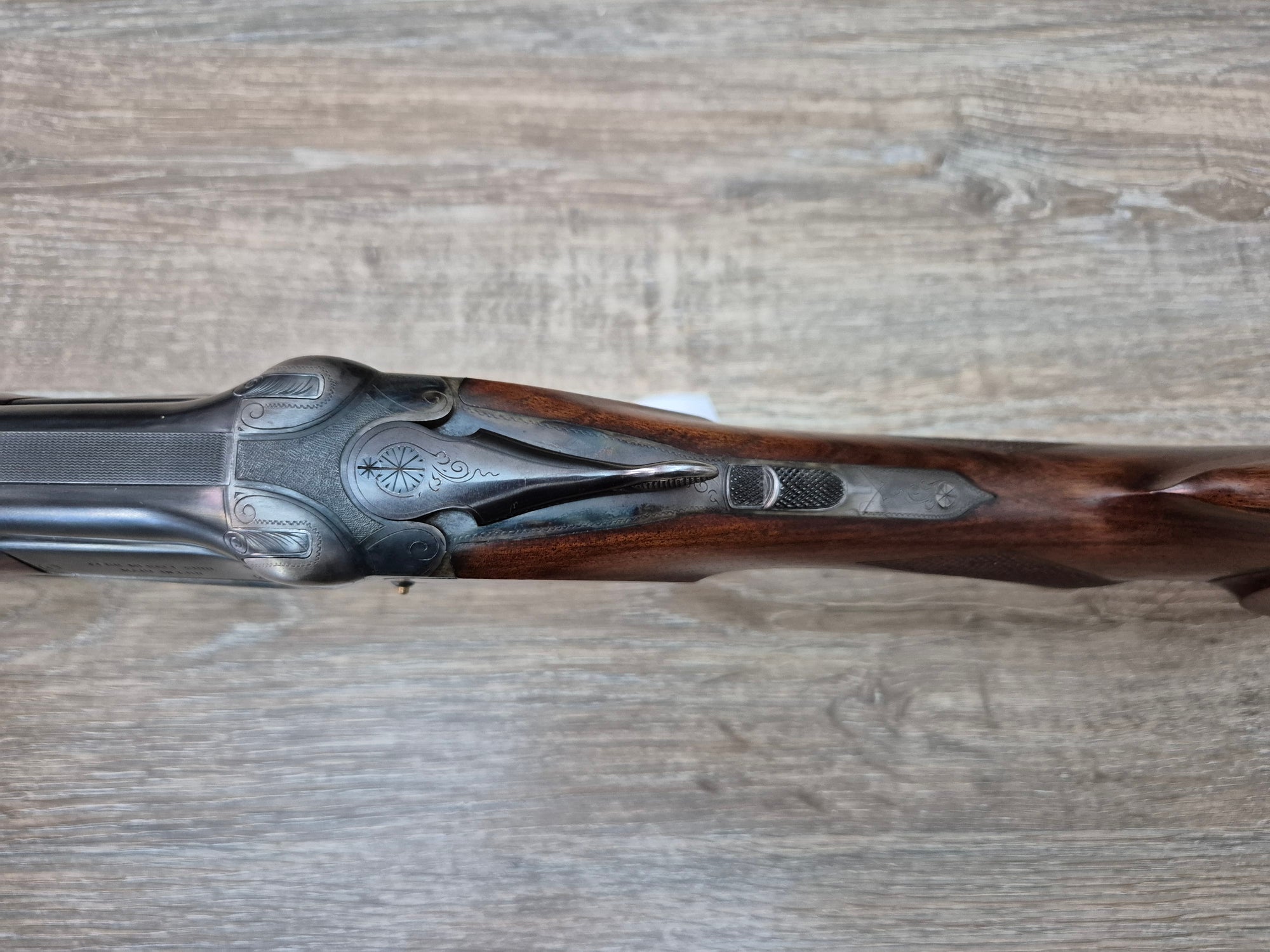 Bock Gebruder Merkel Suhl, cal 12/70, tevi 71cm