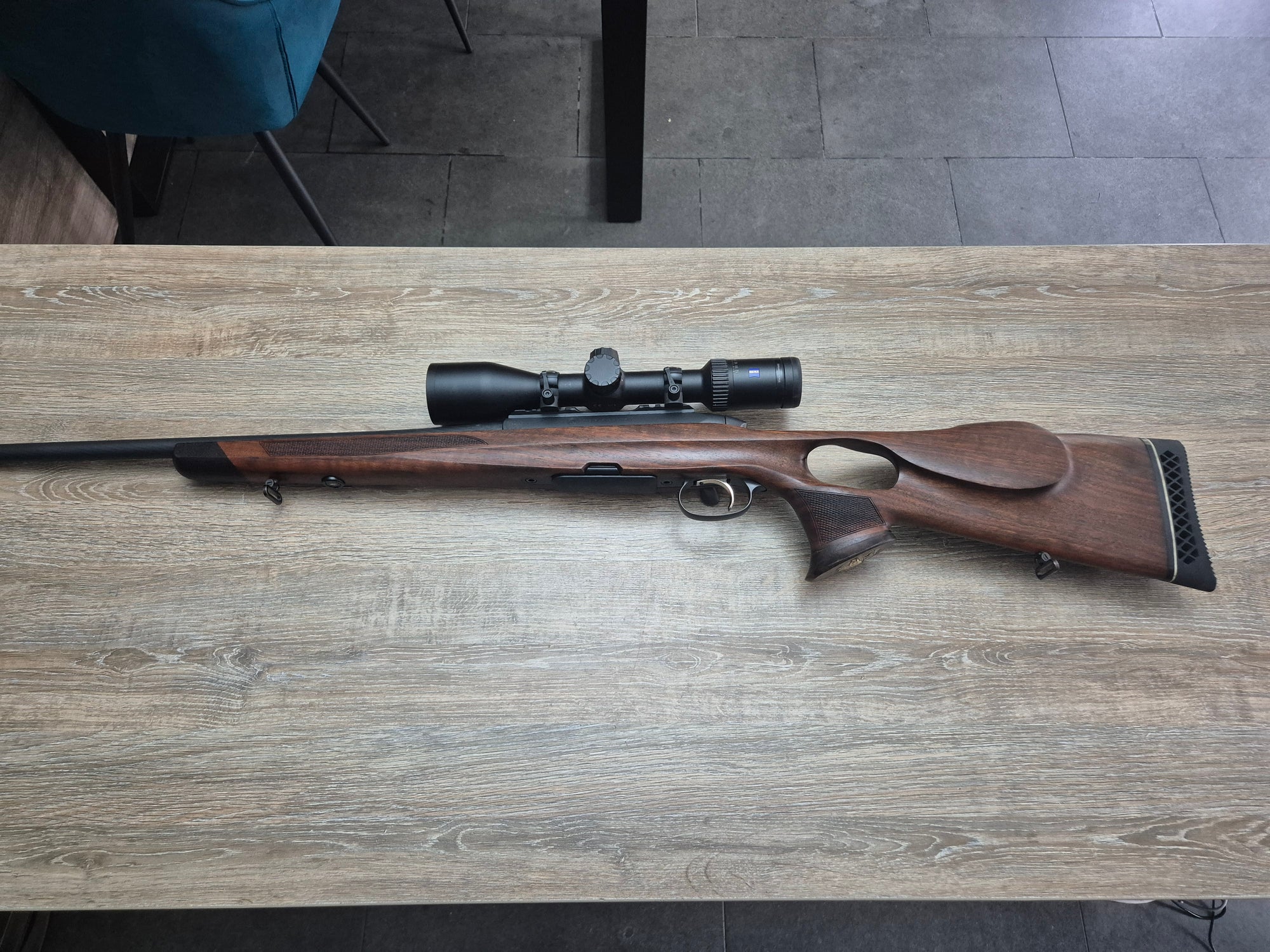 Carabina Steyr CL II, cal 270 WSM, 65cm, pat lemn ergonomic, optional luneta