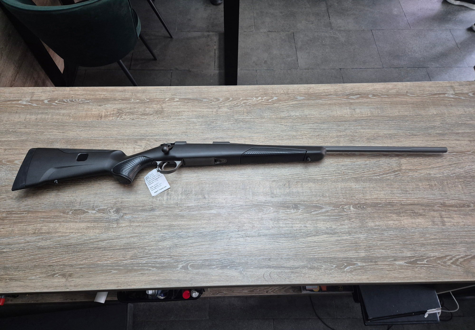 Carabina SAKO 85 SM, cal 300 WSM, teava fluted 61cm cerakote, pat sintetic