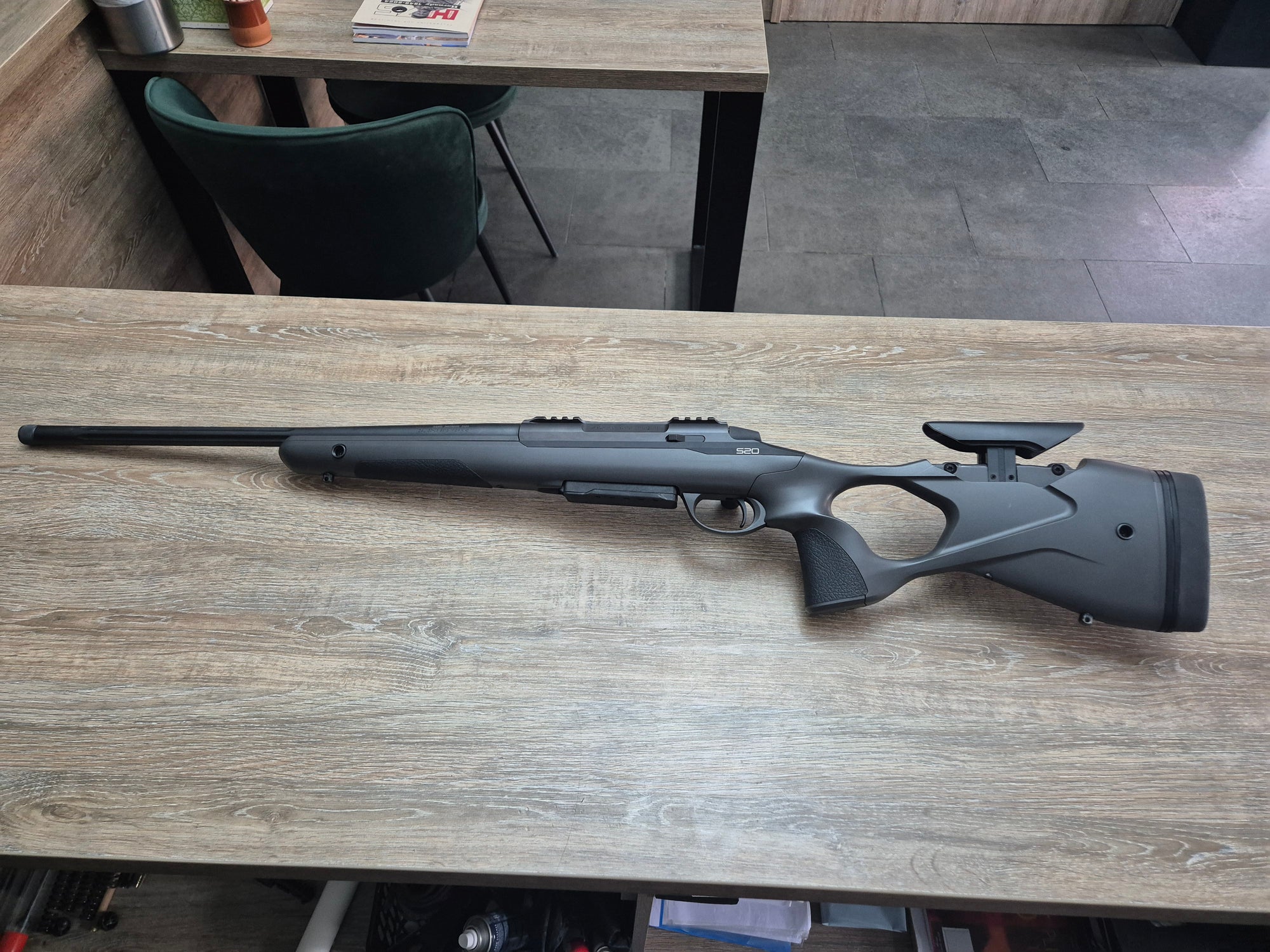 Carabina Sako S20, cal 30-06, teava fluted 51cm, pat sintetic