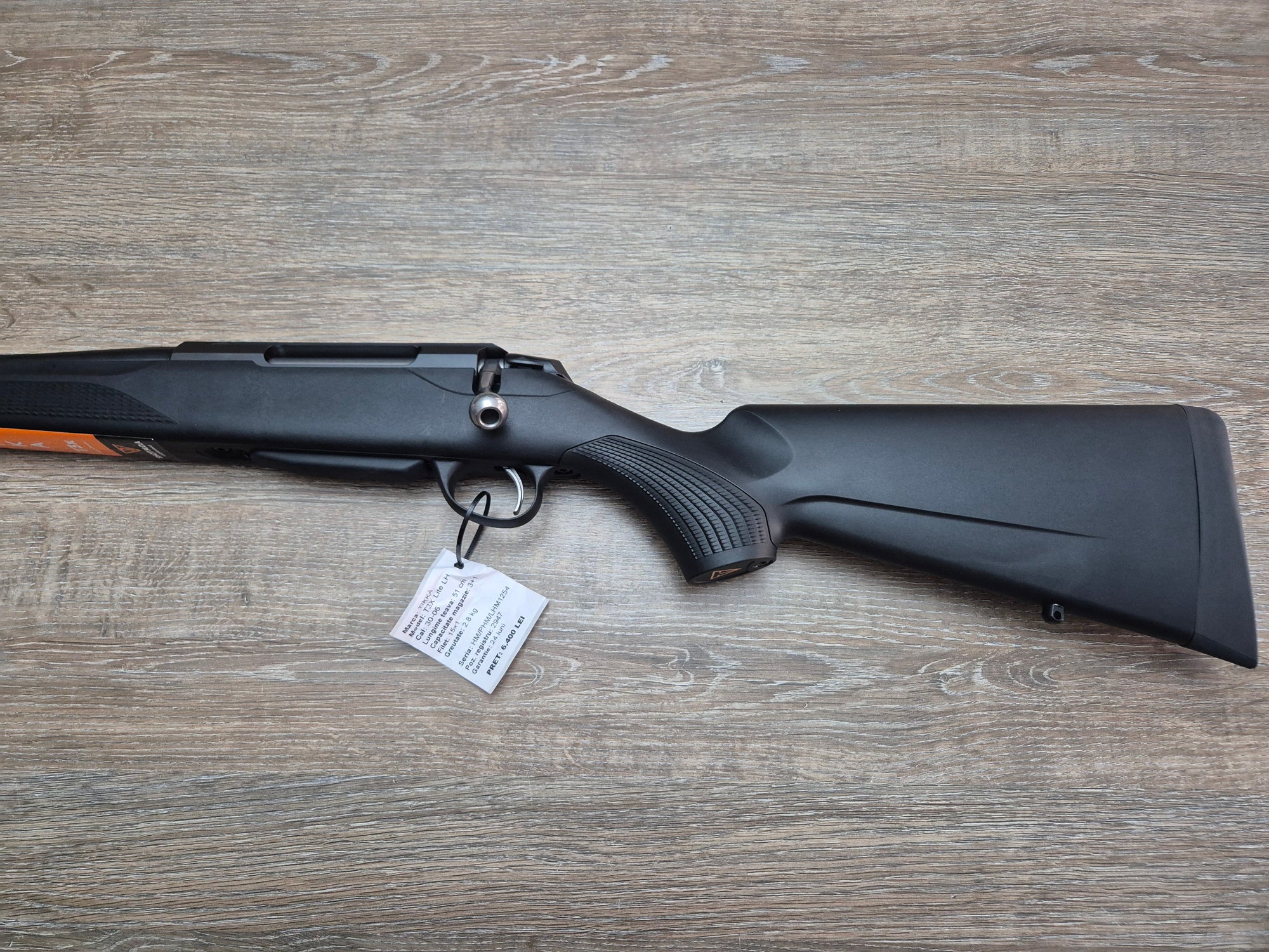 Carabina stangaci Tikka T3x Lite, cal 30-06, 51cm, pat sintetic