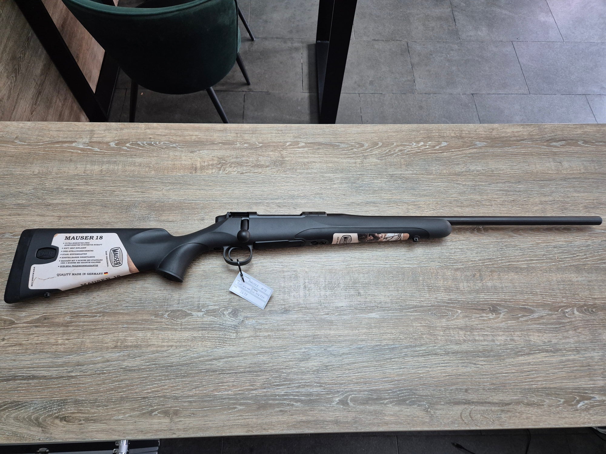 Carabina Mauser M18, cal 300 win mag, 53cm, pat sintetic