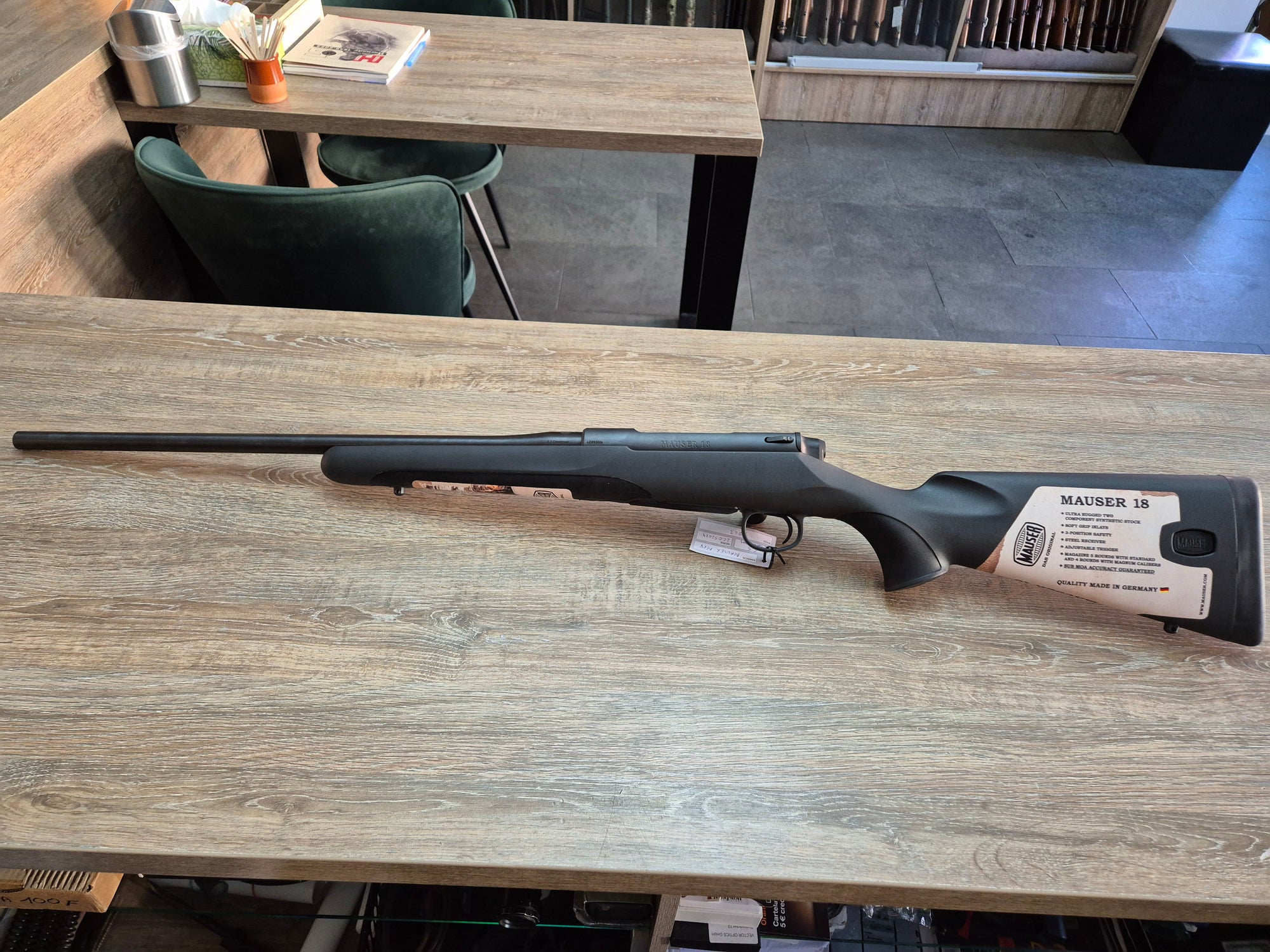 Carabina Mauser M18, cal 6.5 Creedmoor, 53cm, pat sintetic